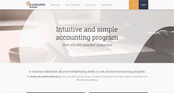 Desktop Screenshot of e-conomic.com